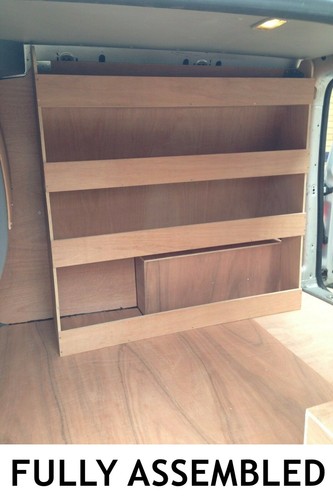 Caddy van racking plywood - van,